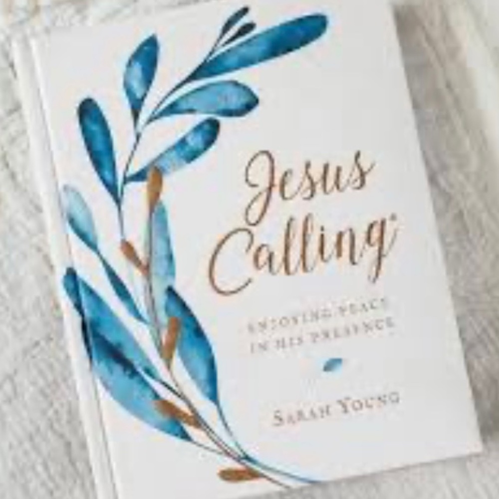 365 day Devotional Jesus Calling, Large Text Full Scriptures: Enjoying Peace - Picture 2 of 9